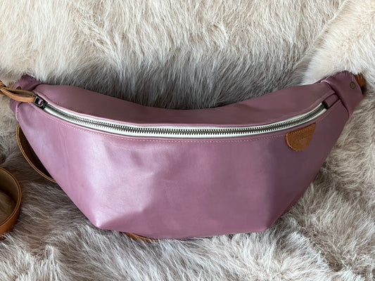 Purple bum bag